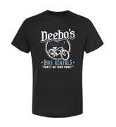 Deebo's Bike Rentals Unisex Soft Tee